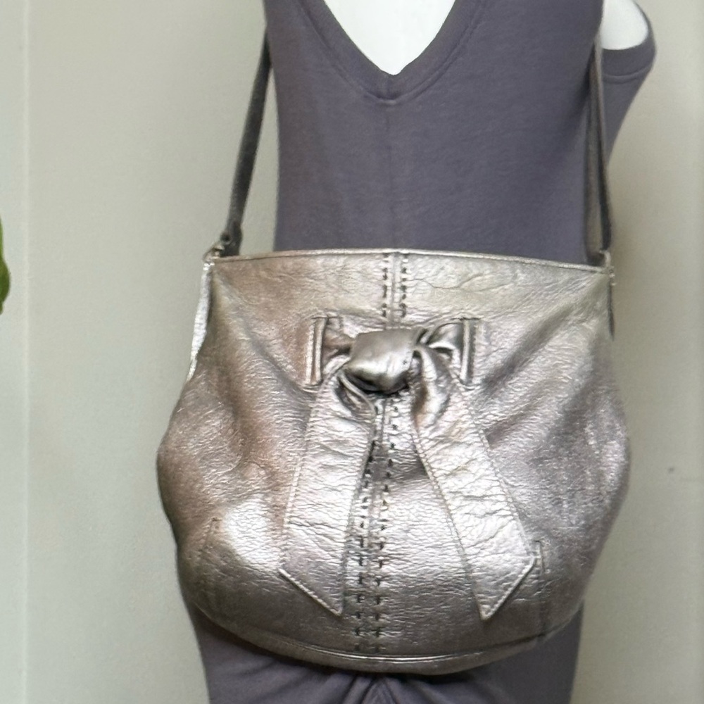 NWOT Brighton leather Bow Shoulder Bag with Dust Bag